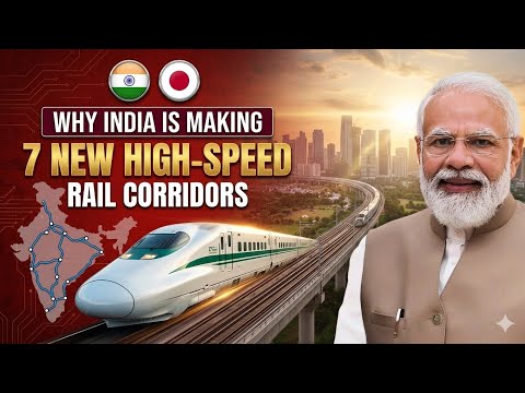 Why INDIA is Making 7 New High Speed Rail Corridors?