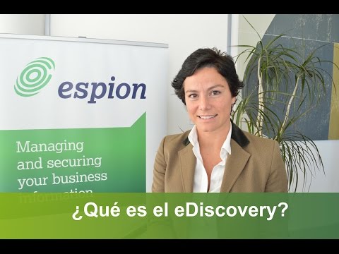 Una Explicación de eDiscovery