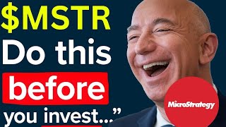 MSTR Stock MONDAY CRAZY! (my exact play exposed) MicroStrategy