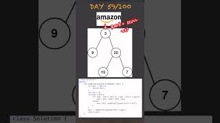 Day 59/100 DSA challenge @Cloudcredits #dsachallenge #programming #dsa #exam #coding #coding
