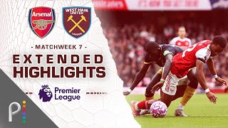 Arsenal v. West Ham | PREMIER LEAGUE HIGHLIGHTS | 10/4/2025 | NBC Sports