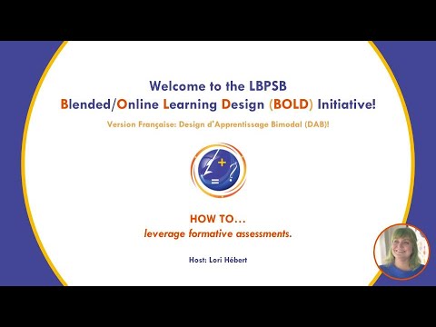 Archive BOLD 6: How to leverage formative assessments.