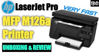 Best Laser Printer in 2021 | HP LaserJet MFP M126a | Unboxing & Review in Hindi