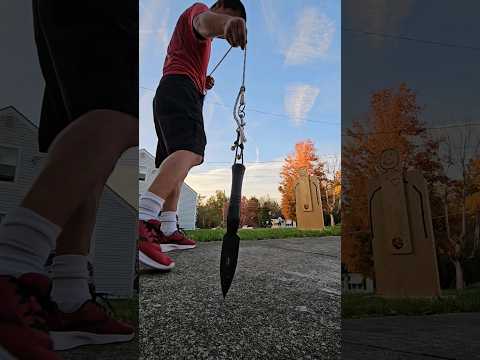 A Real Rope Dart? #ropedart #martialarts #weapon #knife #scorpion #flowarts
