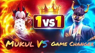 1VS1Castom Room Mukulpro VS Game Changer ☠️