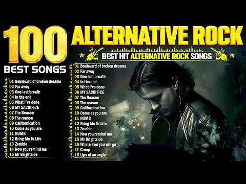 Creed, Linkin Park, Metallica, Nickelback, Green Day, Coldplay💕Alternative Rock Greatest Hits 2000's