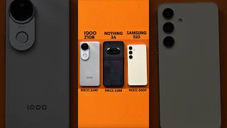 Samsung S24 vs Nothing 3a vs iQOO Z10R – Who’s the Speed King? ⚡