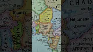 Nigeria and Surrounding Countries #geographythroughmaps #Niger#pmmodi #upsc