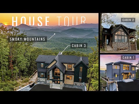 Tour of 3 Custom Home Designs in the Tennessee Smoky Mountains | Bruni Architecture