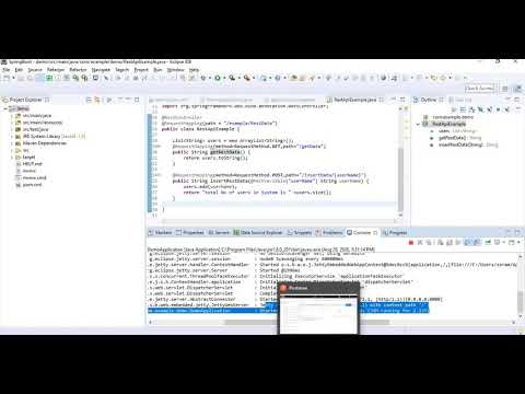 Post Data with Rest Web Service in Spring Boot
