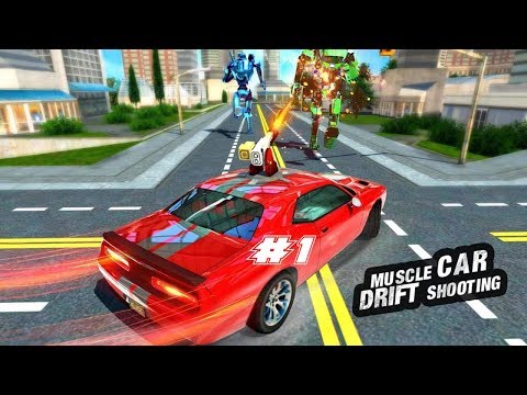 Muscle Car: Robot Transforming | Robot Car Games | Android GamePlay | Action Muscle Car Robot | #1
