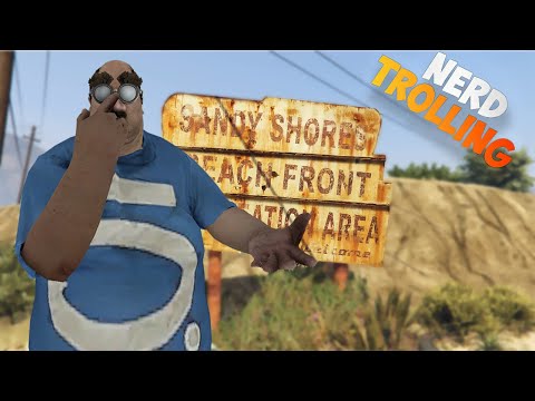 Trolling ADMINS As A NERD... GTA 5 RP