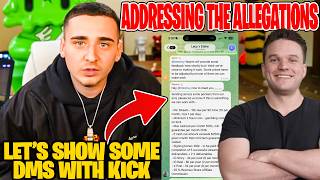Lacy Talks About Viewbotting Allegations From KICK CEO And Shows DMS With Them