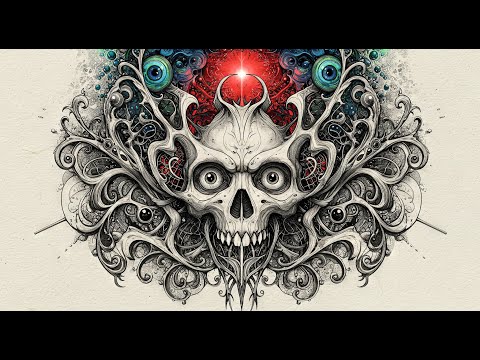 Pen and Marker Psychedelic Drawing Style - AI Art