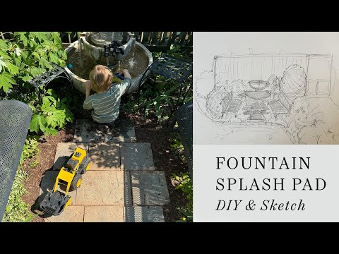 Fountain Splash Pad | Sketch & Simple DIY
