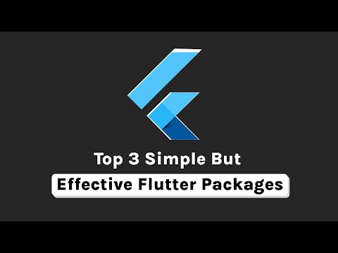 Top 3 Simple But Effective Flutter Packages | Backslash Flutter