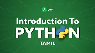 Introduction to Python In Tamil  | For Beginners | Free Webinar | GUVI