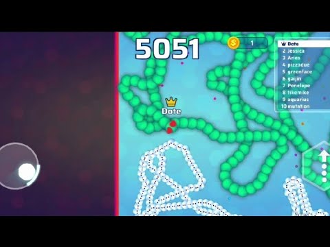 I Reached 7.200+ points in Snake.io 🐍 in the shortest possible time 🐍 Biggest snake in the Map