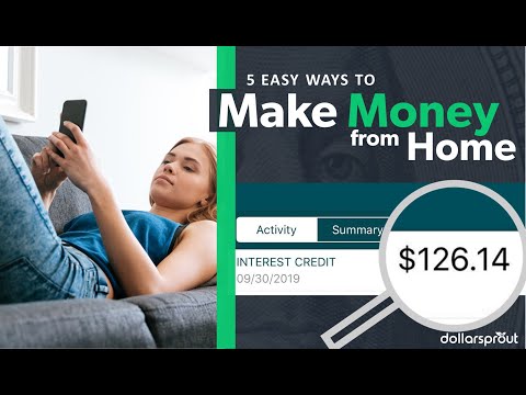 How to Make $1000+ per MONTH from Home 💸 | 5 REAL Side Hustle Ideas