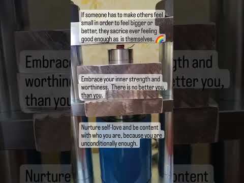 Agree or disagree? Remember, you are never too small, even when others seem to outshine you