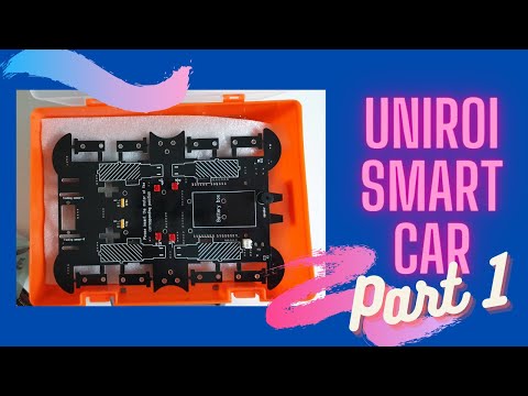 Uniroi Smart (Arduino) Car UA060 Unboxing and Assemble Part 1 (Self-Driving Car)