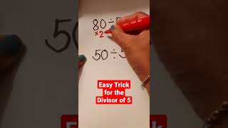 Divisor of 5/Math #maths #mathematics #mathsolution #math #shortvideo #shorts