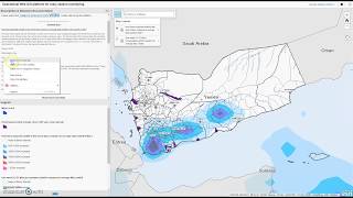 Operational Web GIS Platform for rainy season monitoring-Yemen
