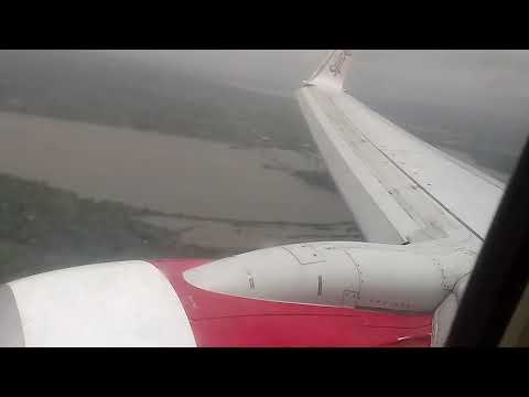 Landing on Goa Airport