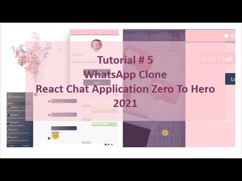 #5 Build ReactJS Project Firebase Chat Application | Writing Firebase File