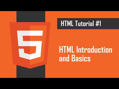 HTML introduction and Basics | Tutorial #1