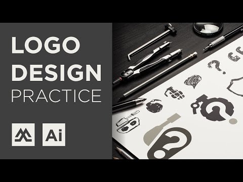logo design practice | Adobe Illustrator Tutorial