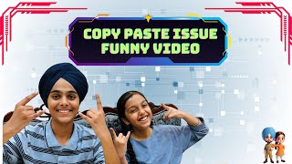Copy-Paste Issue | Funny Tech Video by Noor & Viraj #funnytech #funnyvideos