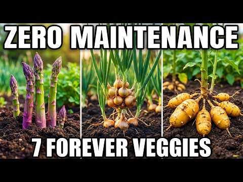 7 Vegetables That Grow Themselves Once Planted (Zero Maintenance)