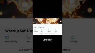 "SAP in Real Life – How Businesses Use SAP! 🚀 #Shorts"
