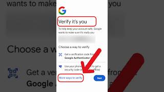 Verify it's you problem 💯Fix✅ Gmail account verify its you problem google verify it's you @AppFixi