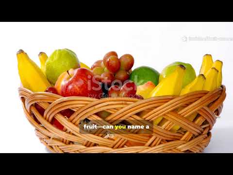 Learn abcde with fruite name
