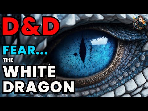 D&D Lore: White Dragon - Story of the Icy Hunter of Dungeons and Dragons