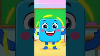 Square Shape for Kids 🟦 | Learn Shapes in English #SquareShape#LearnShapes#ShapesForKids