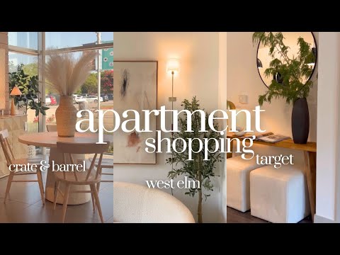 Apartment shopping - Prepping for her modern organic/luxe apartment tour