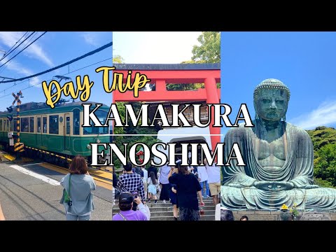 LIVING IN JAPAN 07 | Day Trip to Kamakura and Enoshima Island | Great Buddha | Slam Dunk Photo Spot