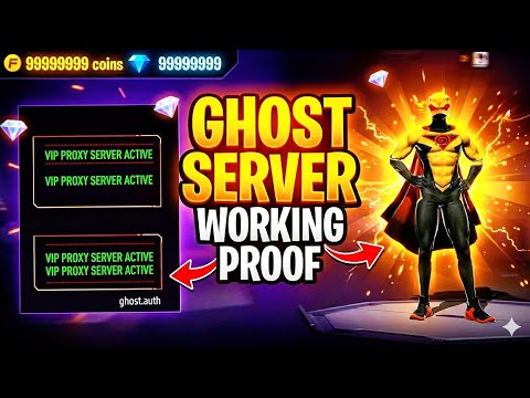 Free Fire Ghost Server & Ghost Bot 🤯