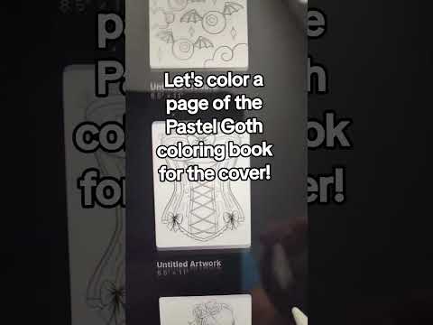 Are you excited? #illustration #art #coloringbook #adult coloring #pastelgoth #kawaii #alternative