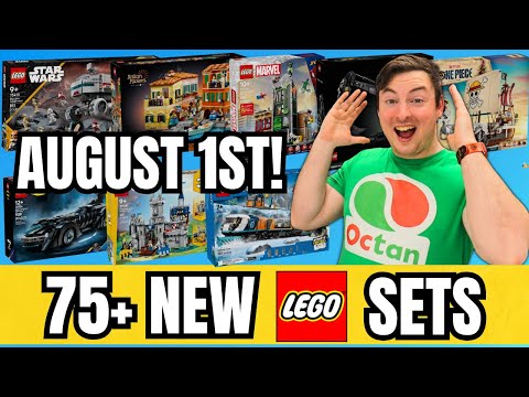 Every NEW Lego Set Releasing in August! (OVER 75 Sets Plus Promos!)