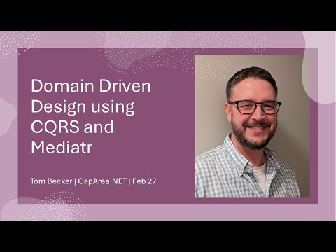 Domain Driven Design using CQRS and Mediatr