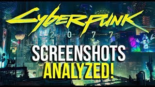 Cyberpunk 2077 Screenshot Analysis! (ALL Screenshots!)