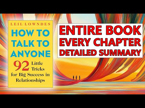How to Make Conversations Easy - [How to Talk to Anyone Book Summary]