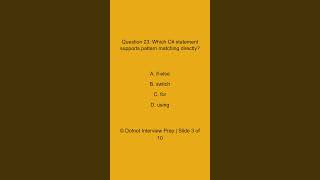 💻 Advanced .NET Interview Questions | P-3 | Expert-Level C# Topics for Experienced Developers - Q-23