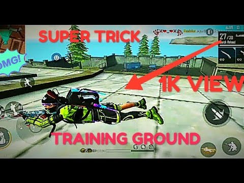 FREE FIRE TRAINING GROUND SUPER TRICK / BG STAR
