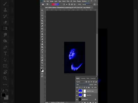 Colour Effect in #photoshop #shorts