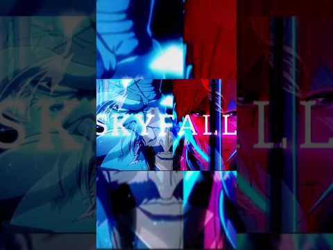 BLEACH TYBW X SKYFALL #bleachanime #bleachtybwedit #skyfall